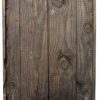Rustic Oxidized Metal Nailed To Wood Planks