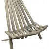 Folding Adirondack Chair (BK)