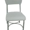 Light Grey Vintage School Chair