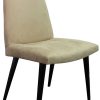 Vintage Tan Micro Suede Dining Chair