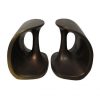 Bronze Abstract Organic Shaped Bookend