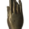 Bronze Hand Figure Paperweight