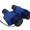 Plastic Blue Binoculars with Black Strap