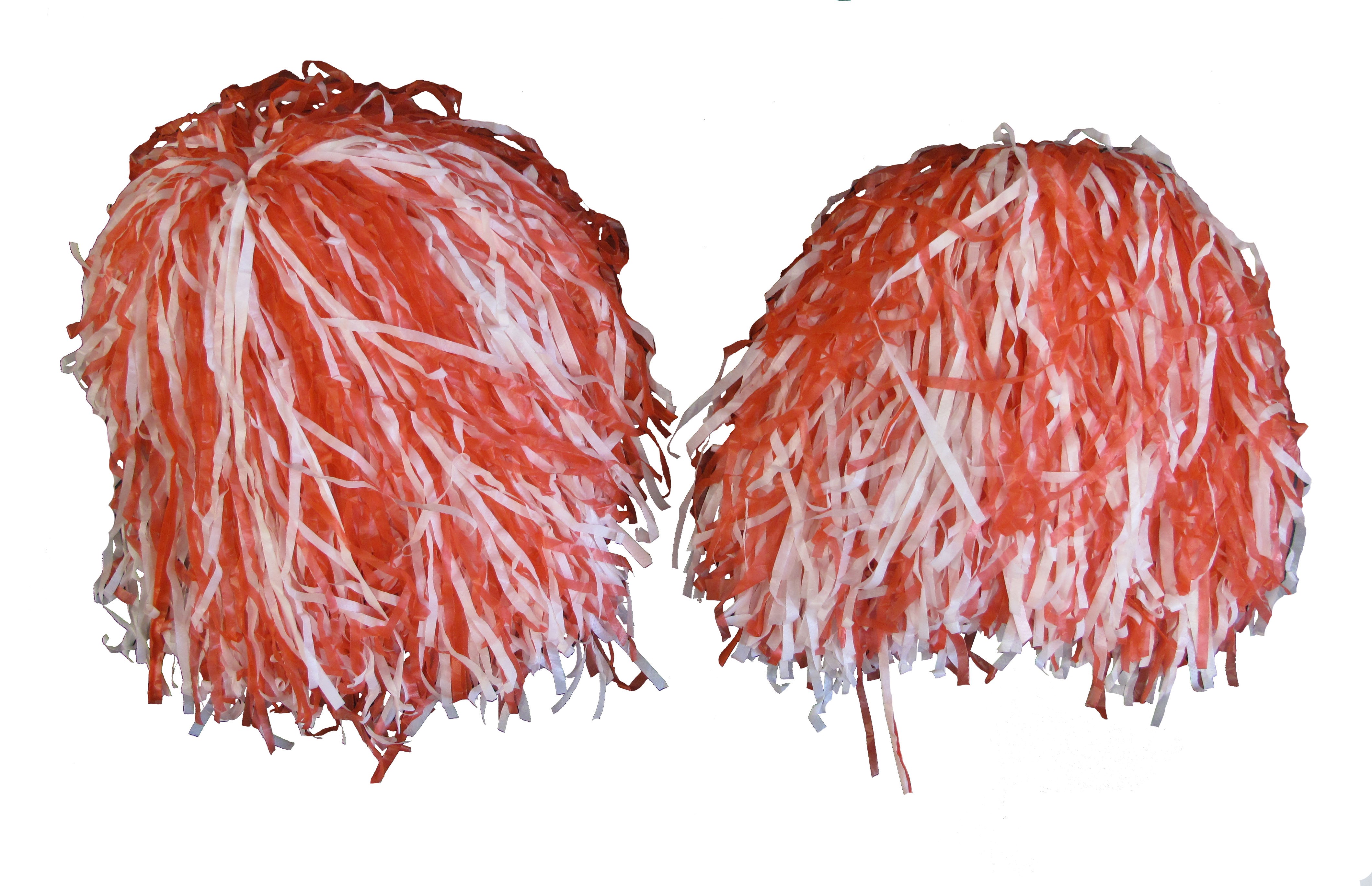 Red and White Pom Poms Lost and