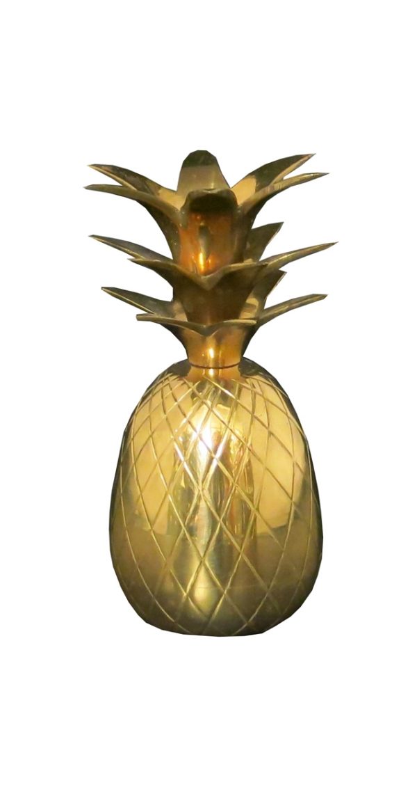 Small Brass Pineapple Candle Holder